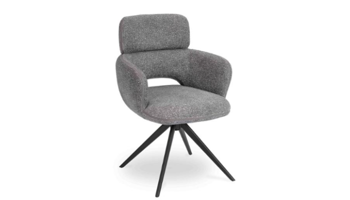 CELIA - Chaise de séjour avec accoudoirs