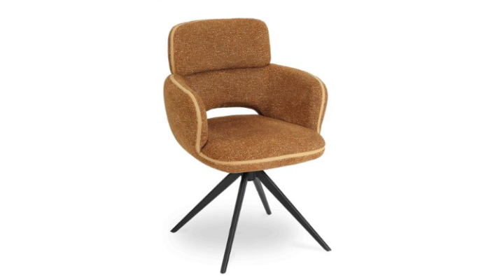 CELIA - Chaise de séjour avec accoudoirs