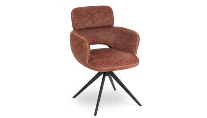 CELIA - Chaise de séjour avec accoudoirs