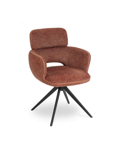CELIA - Chaise de séjour avec accoudoirs