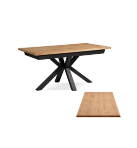 Table rectangle pieds en croix