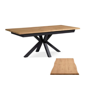 Table rectangle pieds en croix 2