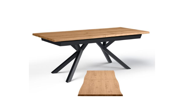 Table rectangle pieds en Y
