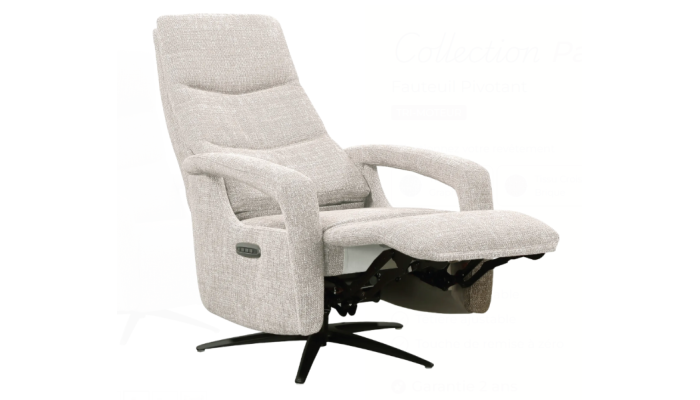 POLO - Fauteuil pivotant relax