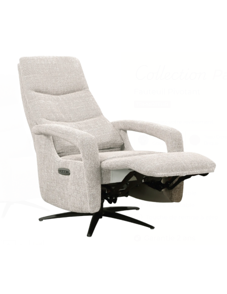 POLO - Fauteuil pivotant relax