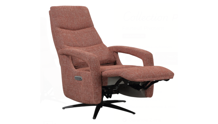 POLO - Fauteuil pivotant relax