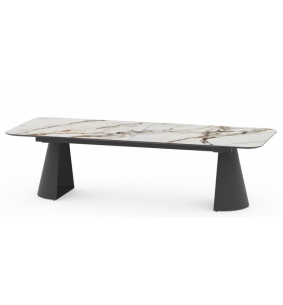 BALLARAT - Table rectangulaire 2 allonges