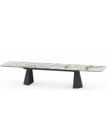BALLARAT - Table rectangulaire 2 allonges