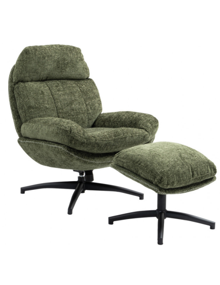 COCOON - Fauteuil et repose pieds