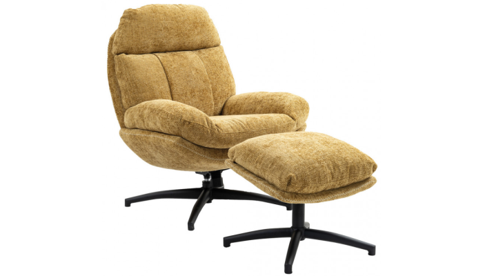 COCOON - Fauteuil et repose pieds