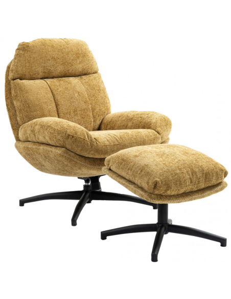 COCOON - Fauteuil et repose pieds