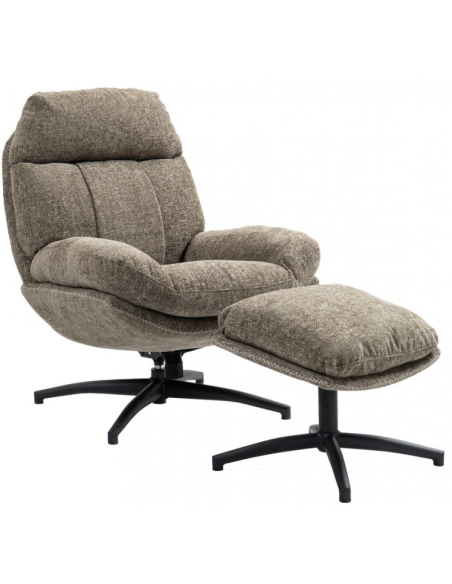 COCOON - Fauteuil et repose pieds