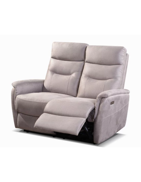 ELTON - Salon 2 places relaxation electrique