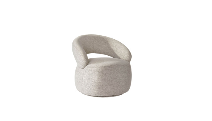 LUCAS - FAUTEUIL DECO PIVOTANT